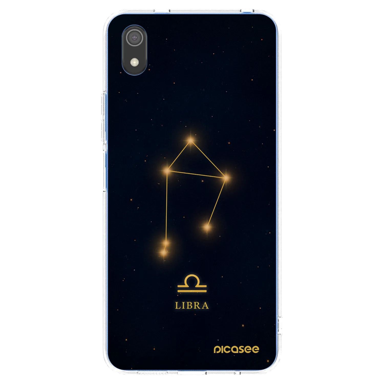 Picasee silikonska prozirna maskica za Xiaomi Redmi 7A - LIBRA