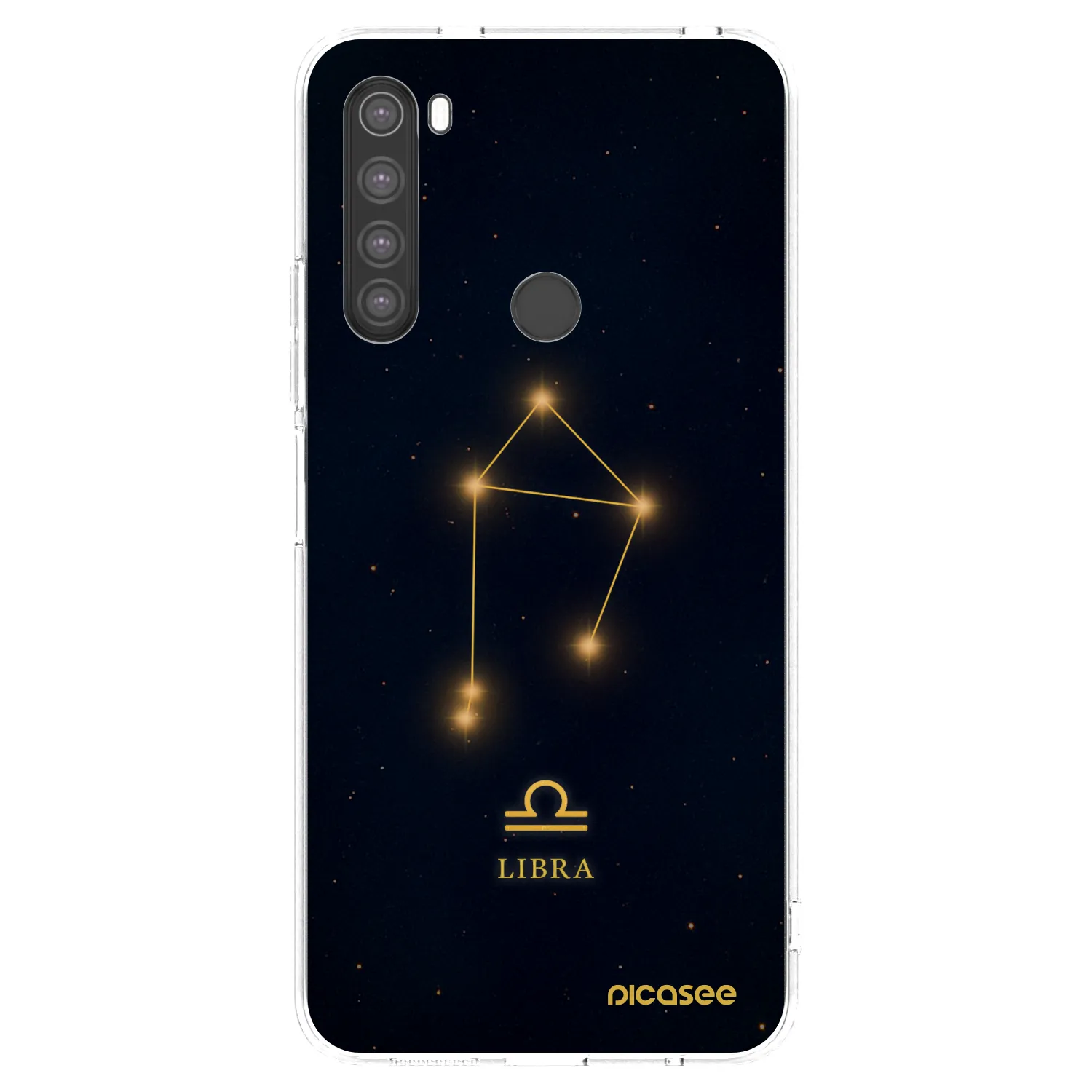 Picasee silikonska prozirna maskica za Xiaomi Redmi Note 8 - LIBRA