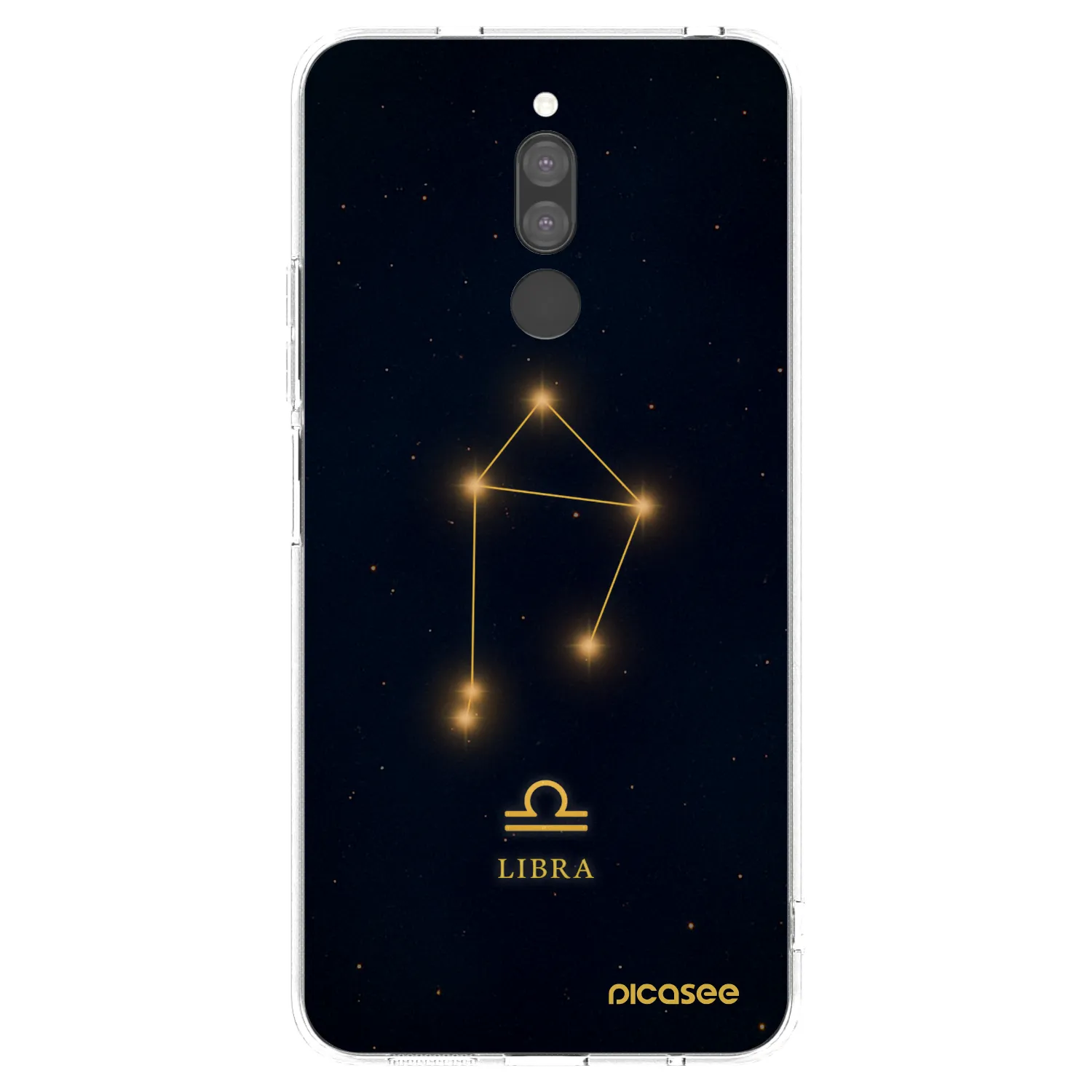 Picasee silikonska prozirna maskica za Xiaomi Redmi 8 - LIBRA