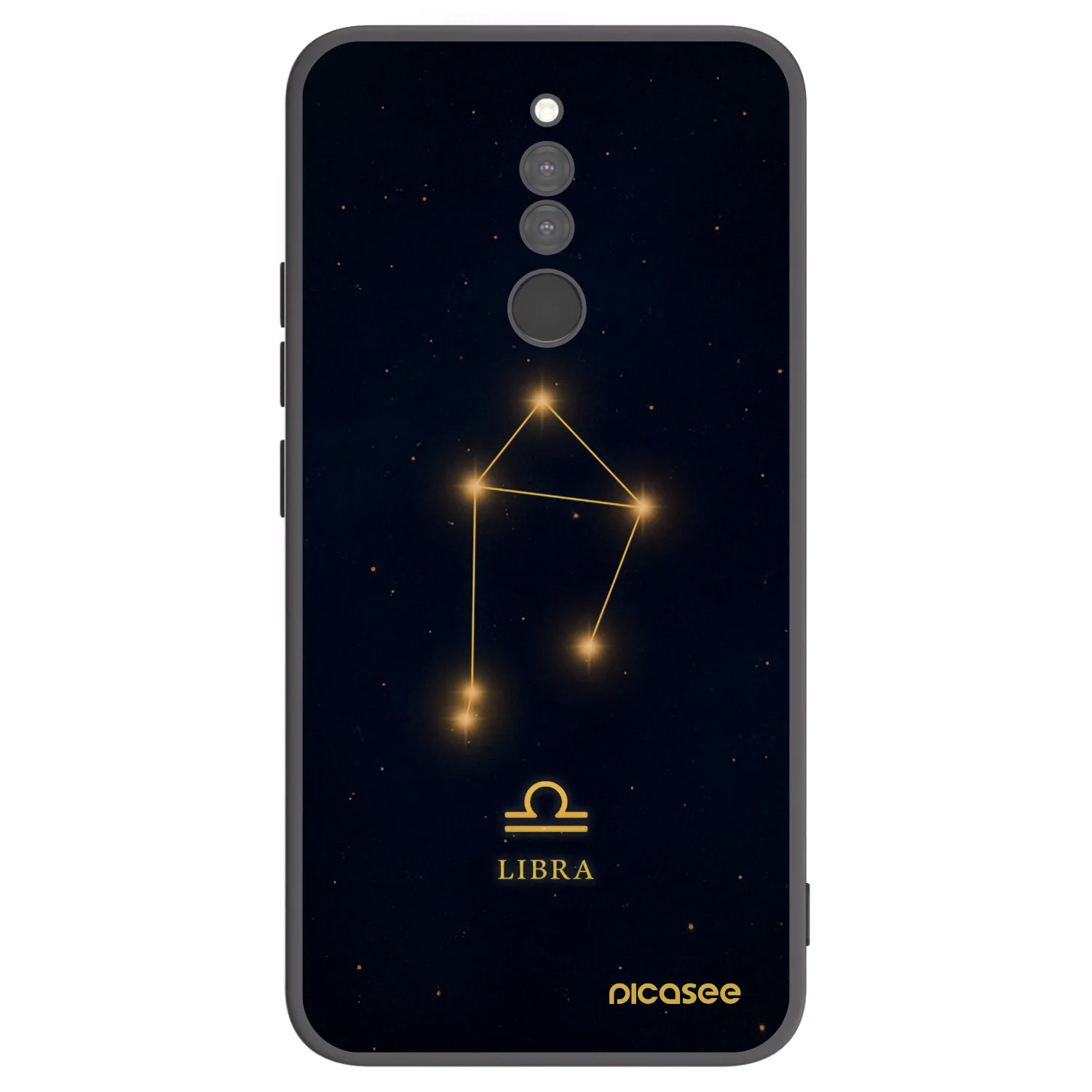 Picasee crna silikonska maskica za Xiaomi Redmi 8 - LIBRA