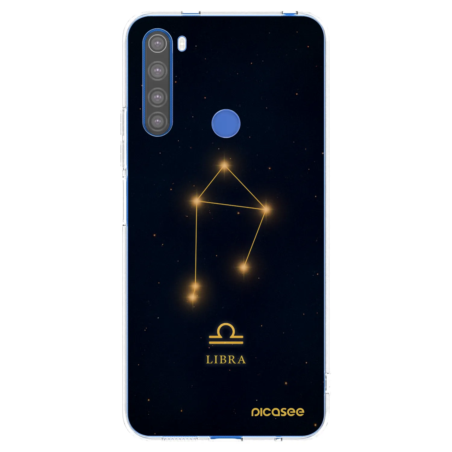 Picasee silikonska prozirna maskica za Xiaomi Redmi Note 8T - LIBRA