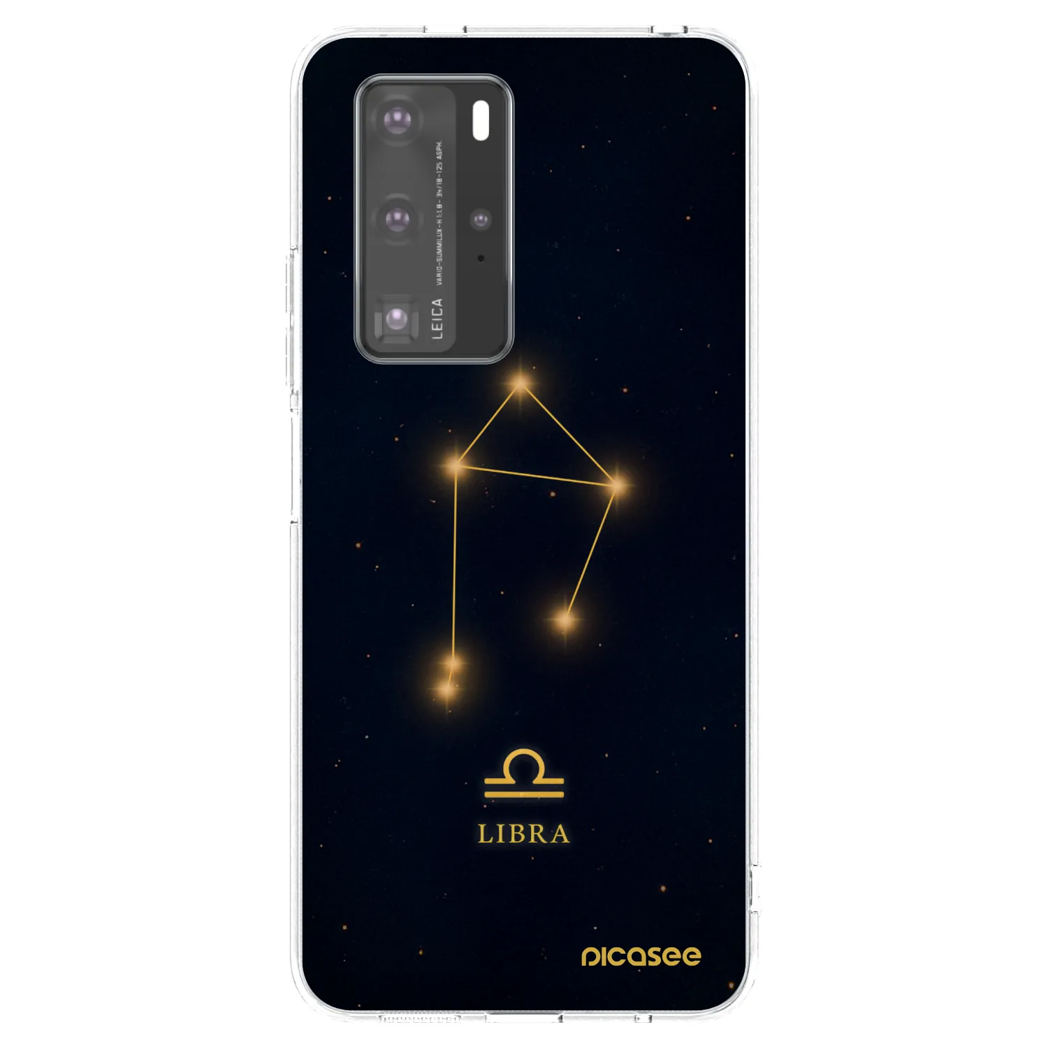 Picasee silikonska prozirna maskica za Huawei P40 Pro - LIBRA