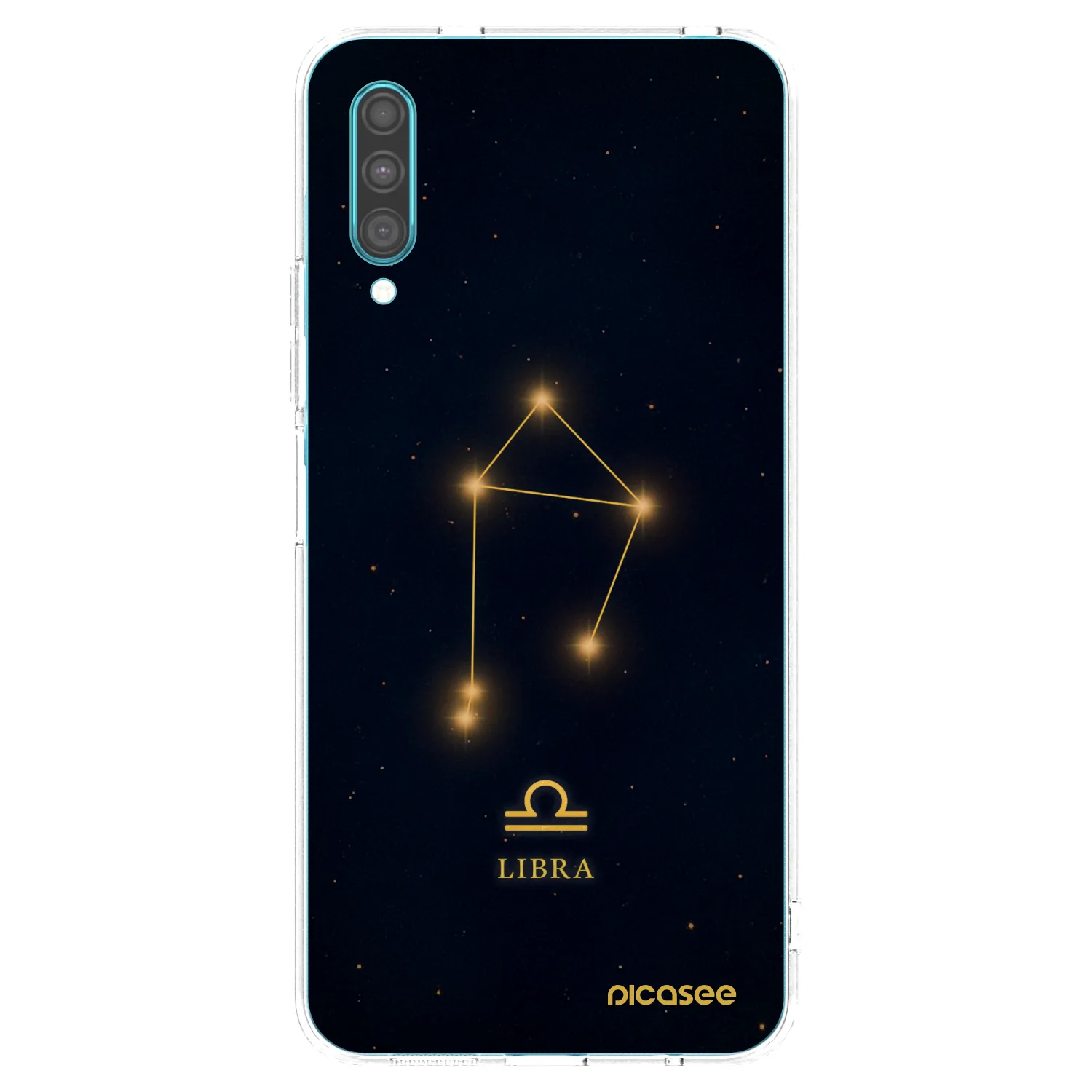 Picasee silikonska prozirna maskica za Samsung Galaxy A30s A307F - LIBRA