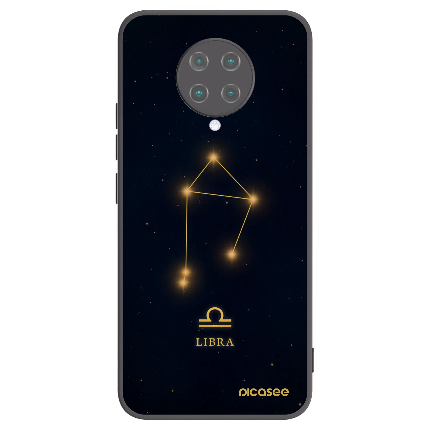Picasee crna silikonska maskica za Xiaomi Poco F2 Pro - LIBRA