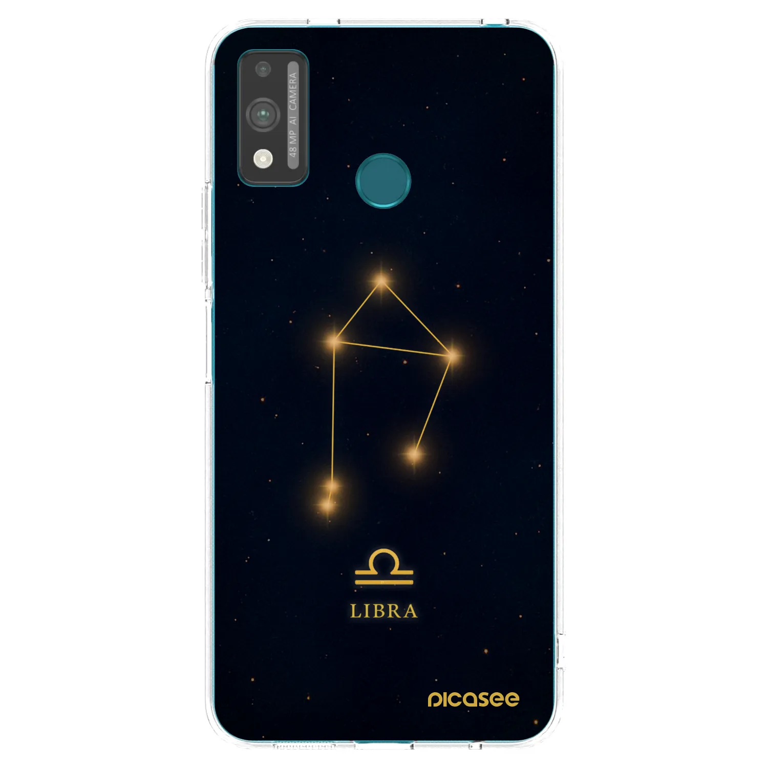 Picasee silikonska prozirna maskica za Honor 9X Lite - LIBRA