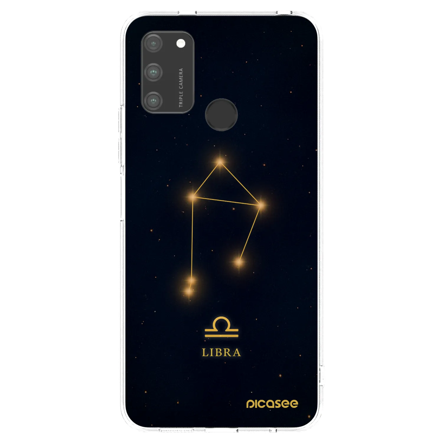 Picasee silikonska prozirna maskica za Honor 9A - LIBRA