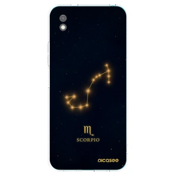 Picasee crna silikonska maskica za Xiaomi Redmi 9A - SCORPIO