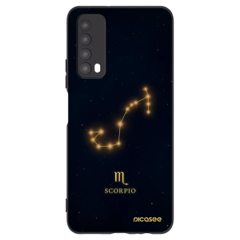 Picasee crna silikonska maskica za Huawei P Smart 2021 - SCORPIO