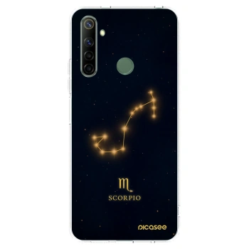 Picasee silikonska prozirna maskica za Realme 6i - SCORPIO
