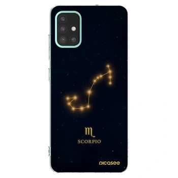 Picasee silikonska prozirna maskica za Samsung Galaxy M31s - SCORPIO