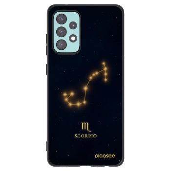Picasee crna silikonska maskica za Samsung Galaxy A72 A725F - SCORPIO