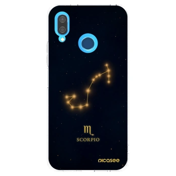 Picasee silikonska prozirna maskica za Huawei P20 Lite - SCORPIO