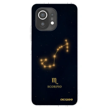 Picasee silikonska prozirna maskica za Xiaomi Mi 11 - SCORPIO