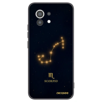 Picasee crna silikonska maskica za Xiaomi Mi 11 - SCORPIO