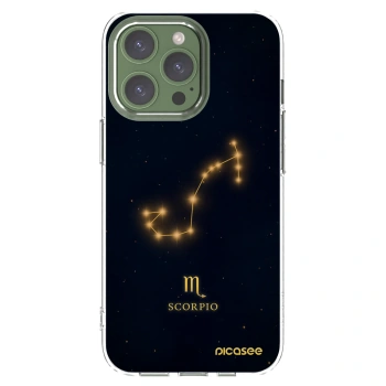 Picasee silikonska prozirna maskica za Apple iPhone 13 Pro - SCORPIO