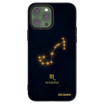 Picasee crna silikonska maskica za Apple iPhone 13 Pro Max - SCORPIO