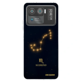 Picasee silikonska prozirna maskica za Xiaomi Mi 11 Ultra - SCORPIO
