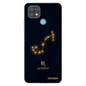 Picasee silikonska prozirna maskica za Realme C21 - SCORPIO