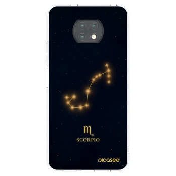 Picasee silikonska prozirna maskica za Xiaomi Redmi Note 9T - SCORPIO