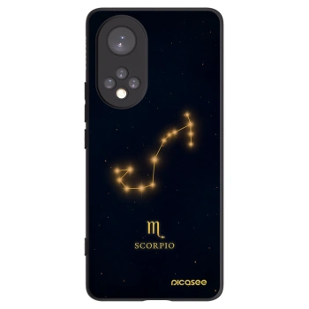 Picasee crna silikonska maskica za Honor 50 5G - SCORPIO