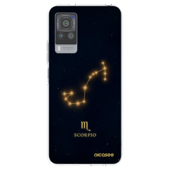 Picasee silikonska prozirna maskica za Vivo X60 Pro 5G - SCORPIO