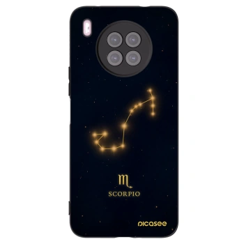 Picasee crna silikonska maskica za Huawei Nova 8i - SCORPIO