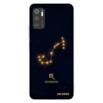 Picasee silikonska prozirna maskica za Xiaomi Poco M3 Pro 5G - SCORPIO