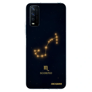 Picasee silikonska prozirna maskica za Vivo Y11s - SCORPIO