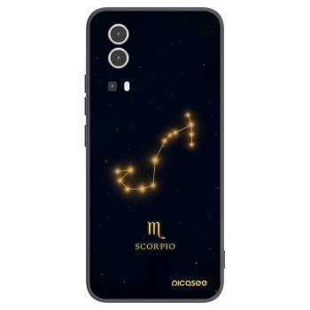 Picasee crna silikonska maskica za Vivo Y72 5G - SCORPIO