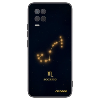 Picasee crna silikonska maskica za Realme 8 5G - SCORPIO