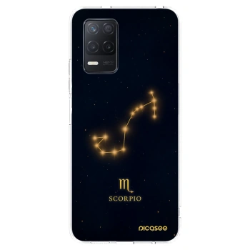 Picasee silikonska prozirna maskica za Realme 8 5G - SCORPIO