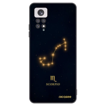 Picasee crna silikonska maskica za Xiaomi Redmi Note 11 - SCORPIO