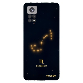 Picasee silikonska prozirna maskica za Xiaomi Redmi Note 11 - SCORPIO