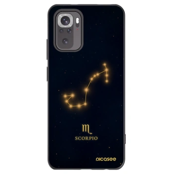Picasee crna silikonska maskica za Xiaomi Redmi Note 11S 4G - SCORPIO