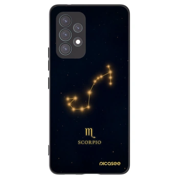 Picasee crna silikonska maskica za Samsung Galaxy A53 5G A536 - SCORPIO