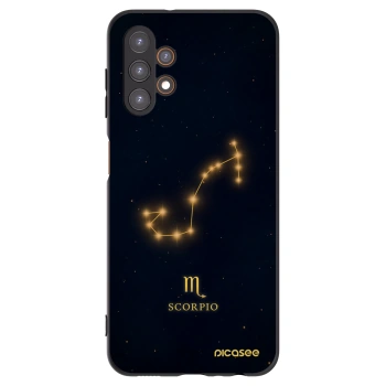 Picasee crna silikonska maskica za Samsung Galaxy A13 4G A135 - SCORPIO