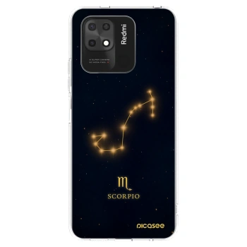 Picasee silikonska prozirna maskica za Xiaomi Redmi 10C - SCORPIO