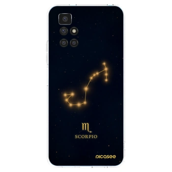 Picasee silikonska prozirna maskica za Xiaomi Redmi 10 (2022) - SCORPIO