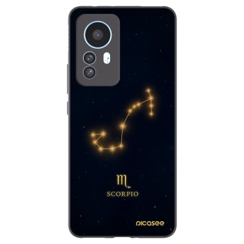 Picasee crna silikonska maskica za Xiaomi 12T Pro - SCORPIO