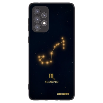 Picasee crna silikonska maskica za Samsung Galaxy A73 5G - SCORPIO