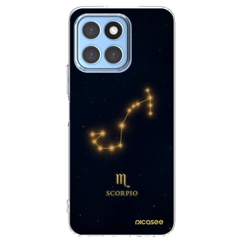 Picasee silikonska prozirna maskica za Honor X8 5G - SCORPIO