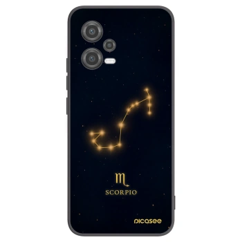 Picasee crna silikonska maskica za Xiaomi Poco X5 - SCORPIO