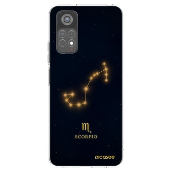 Picasee silikonska prozirna maskica za Xiaomi Redmi Note 11S 5G - SCORPIO