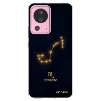 Picasee silikonska prozirna maskica za Xiaomi 13 Lite - SCORPIO