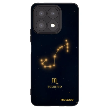 Picasee crna silikonska maskica za Honor X8a - SCORPIO