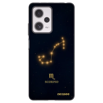 Picasee crna silikonska maskica za Xiaomi Redmi Note 12 Pro+ 5G - SCORPIO