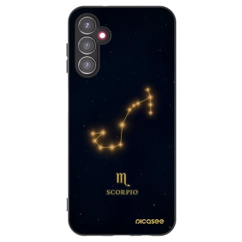 Picasee crna silikonska maskica za Samsung Galaxy A14 4G A145R - SCORPIO