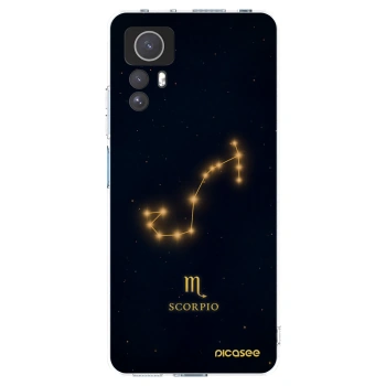 Picasee silikonska prozirna maskica za Xiaomi Redmi Note 12S - SCORPIO