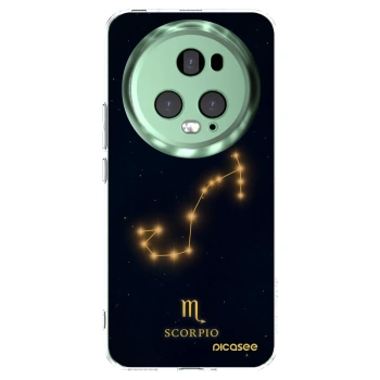Picasee silikonska prozirna maskica za Honor Magic5 Pro - SCORPIO