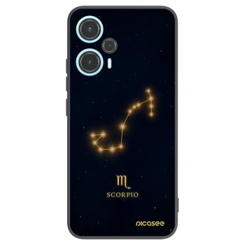 Picasee crna silikonska maskica za Xiaomi Poco F5 - SCORPIO